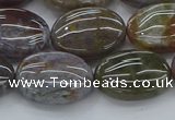 CAG9742 15.5 inches 13*18mm oval Indian agate beads wholesale