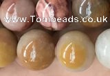 CAG9808 15.5 inches 12mm round wood agate beads wholesale