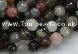 CAG984 15.5 inches 10mm faceted round botswana agate beads wholesale