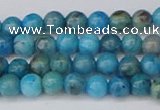 CAG9931 15.5 inches 4mm round blue crazy lace agate beads