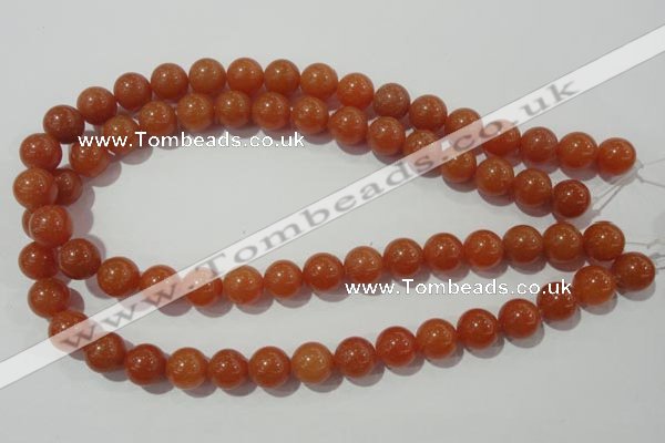 CAJ354 15.5 inches 12mm round red aventurine beads wholesale