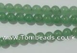 CAJ401 15.5 inches 6mm round green aventurine beads wholesale