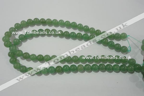 CAJ403 15.5 inches 10mm round green aventurine beads wholesale