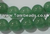 CAJ405 15.5 inches 14mm round green aventurine beads wholesale