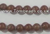 CAJ453 15.5 inches 8mm round purple aventurine beads wholesale