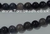 CAJ502 15.5 inches 8mm round blue aventurine beads wholesale