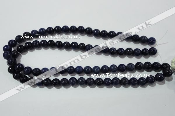 CAJ503 15.5 inches 10mm round blue aventurine beads wholesale