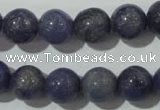 CAJ504 15.5 inches 12mm round blue aventurine beads wholesale