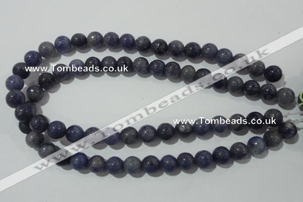 CAJ504 15.5 inches 12mm round blue aventurine beads wholesale