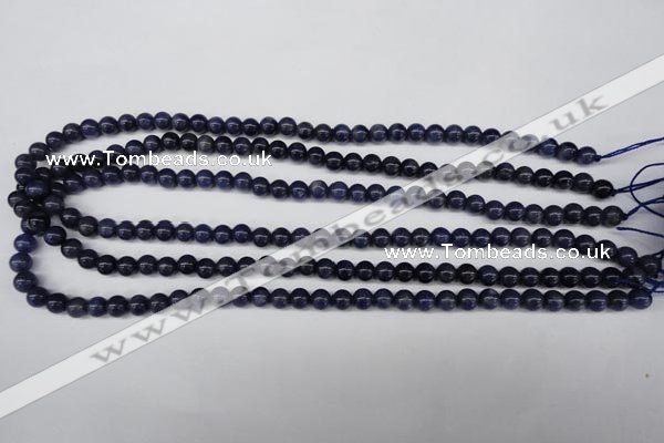 CAJ551 15.5 inches 6mm round blue aventurine beads wholesale