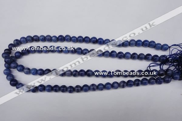 CAJ552 15.5 inches 8mm round blue aventurine beads wholesale