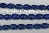 CAJ571 15.5 inches 6*8mm teardrop blue aventurine beads wholesale