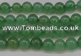 CAJ601 15.5 inches 6mm round A grade green aventurine beads