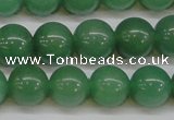 CAJ604 15.5 inches 12mm round A grade green aventurine beads