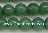 CAJ605 15.5 inches 14mm round A grade green aventurine beads