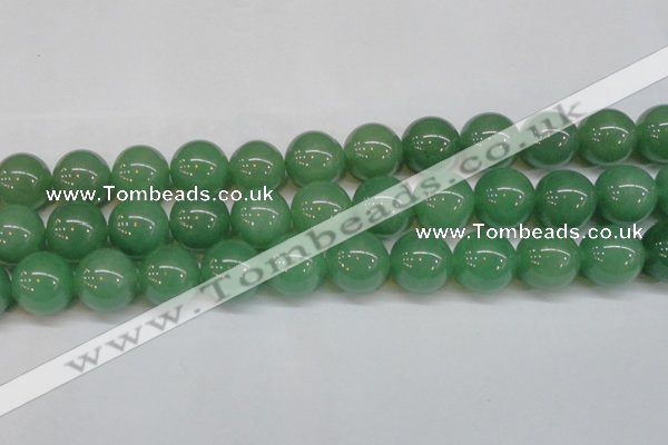 CAJ608 15.5 inches 20mm round A grade green aventurine beads