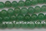 CAJ612 15.5 inches 8mm round AA grade green aventurine beads