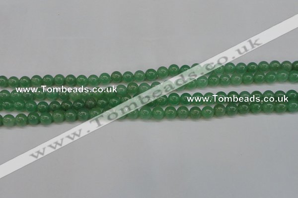 CAJ612 15.5 inches 8mm round AA grade green aventurine beads