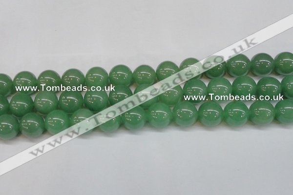 CAJ617 15.5 inches 18mm round AA grade green aventurine beads