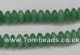 CAJ629 15.5 inches 4*8mm rondelle green aventurine beads