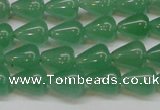 CAJ631 15.5 inches 8*10mm teardrop green aventurine beads