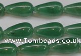 CAJ634 15.5 inches 10*20mm teardrop green aventurine beads