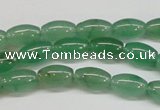 CAJ642 15.5 inches 6*9mm rice green aventurine beads