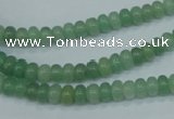 CAJ65 15.5 inches 4*6mm rondelle green aventurine beads wholesale