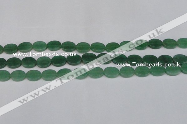 CAJ679 15.5 inches 12*16mm oval green aventurine beads