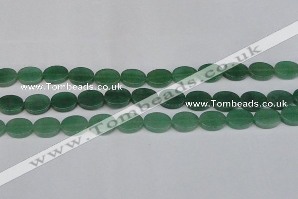 CAJ680 15.5 inches 13*18mm oval green aventurine beads