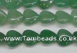 CAJ685 15.5 inches 12*12mm heart green aventurine beads