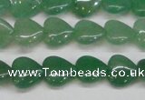 CAJ685 15.5 inches 12*12mm heart green aventurine beads