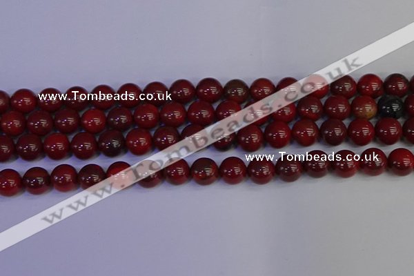 CAJ753 15.5 inches 10mm round apple jasper beads wholesale