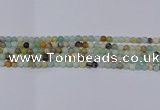 CAM01 4mm round mixed color natural amazonite beads Wholesale