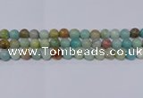 CAM04 10mm  round mixed color natural amazonite beads Wholesale