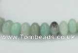 CAM100 15.5 inches 6*10mm rondelle amazonite gemstone beads