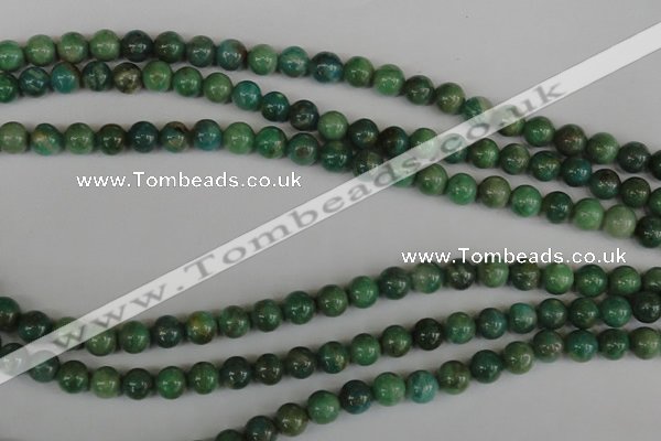 CAM1001 15.5 inches 6mm round natural Russian amazonite beads