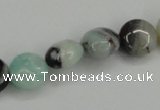 CAM121 15.5 inches 12mm flat round amazonite gemstone beads