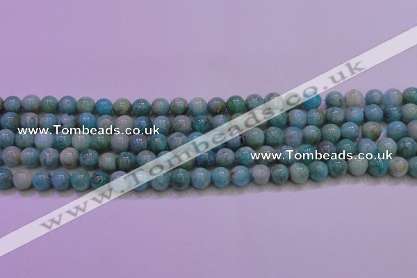CAM1251 15.5 inches 6mm round natural Russian amazonite beads