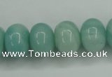 CAM127 15.5 inches 12*16mm rondelle amazonite gemstone beads