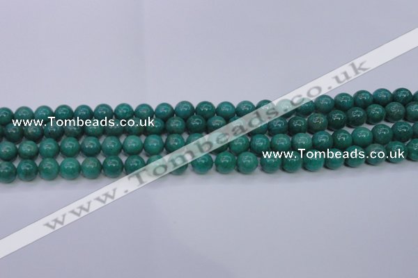 CAM1302 15.5 inches 8mm round natural Russian amazonite beads