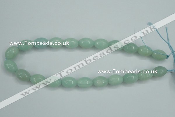 CAM131 15.5 inches 13*18mm rice amazonite gemstone beads wholesale