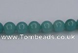 CAM135 15.5 inches 8mm round amazonite gemstone beads wholesale