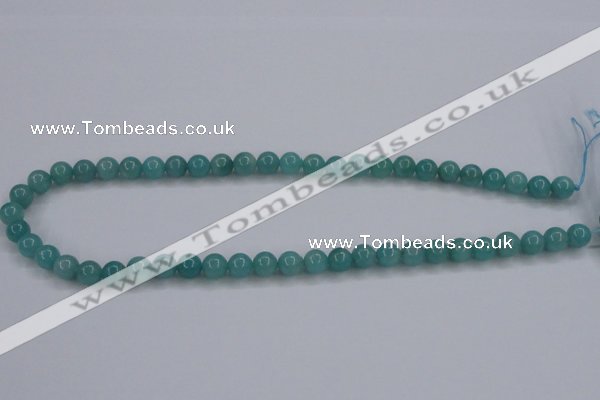 CAM135 15.5 inches 8mm round amazonite gemstone beads wholesale