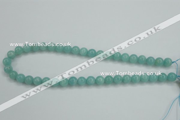 CAM136 15.5 inches 10mm round amazonite gemstone beads wholesale