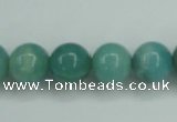 CAM137 15.5 inches 12mm round amazonite gemstone beads wholesale