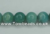 CAM137 15.5 inches 12mm round amazonite gemstone beads wholesale