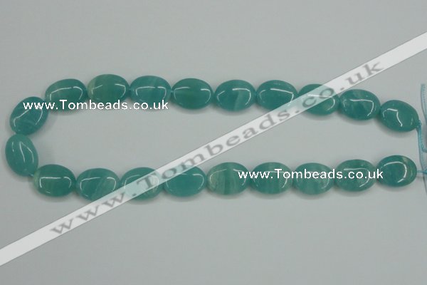 CAM148 15.5 inches 15*20mm oval amazonite gemstone beads wholesale