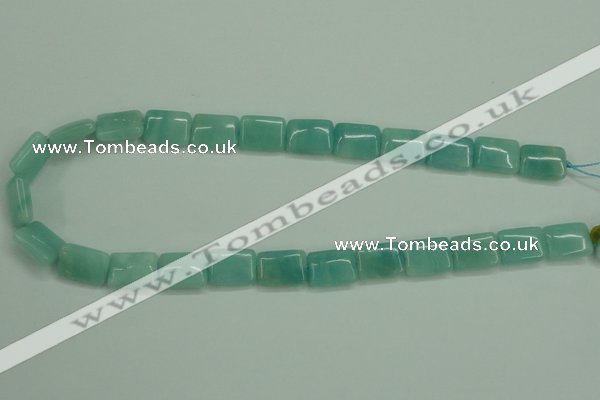 CAM150 15.5 inches 12*16mm rectangle amazonite gemstone beads