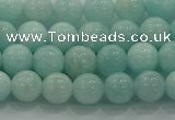 CAM1501 15.5 inches 6mm round natural peru amazonite beads